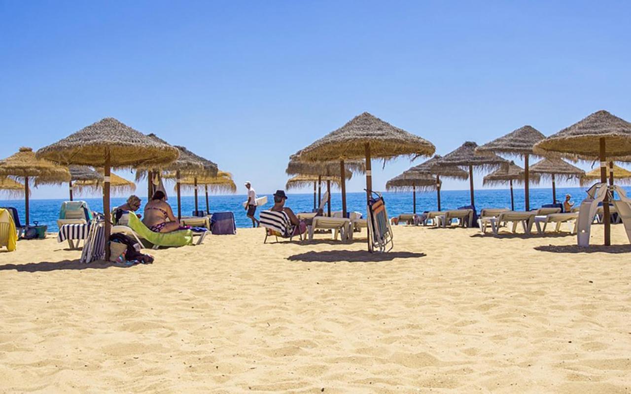 Green Sea Flat T1 Quarteira Beach Екстер'єр фото